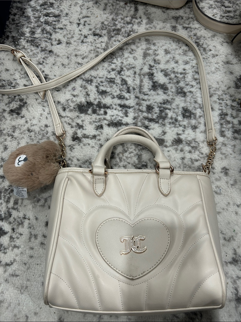 Juicy Couture "Only You" Quilted Satchel/Tote